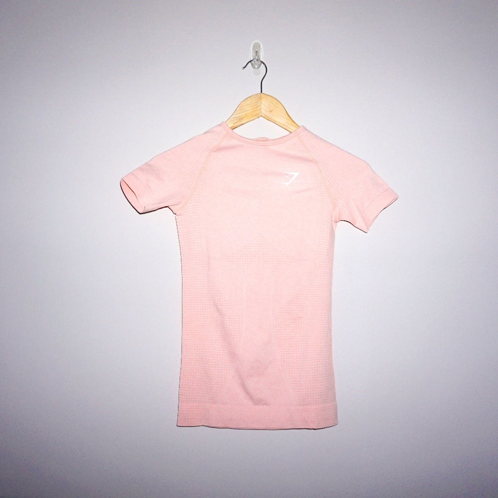 Light Pink Gymshark T-Shirt